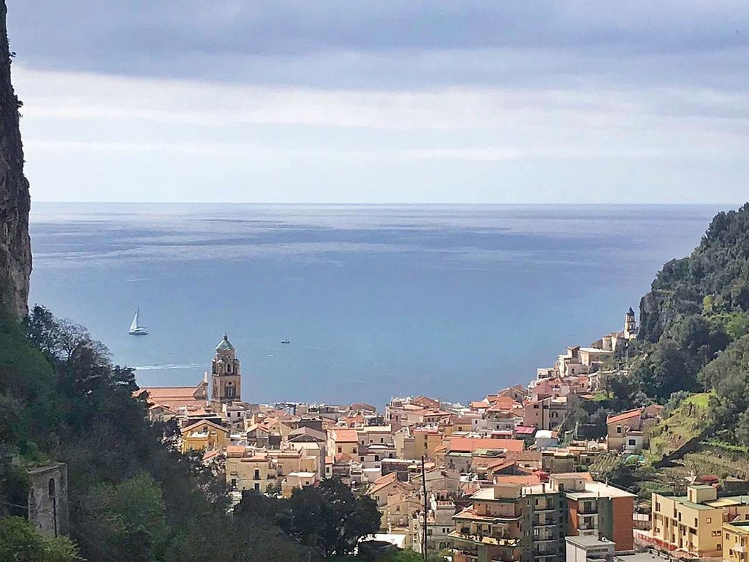 Sea view from our gardens, Amalfi Lemon Tour - Living Amalfi