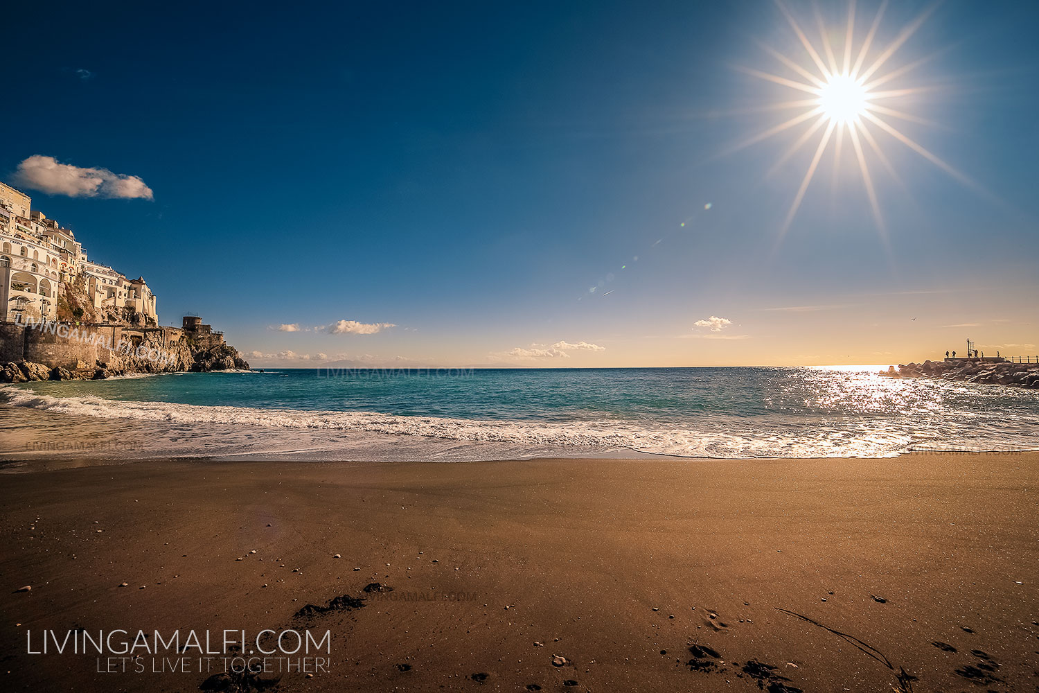 Sunrise in Amalfi, Amalfi Coast, Italy - LivingAmalfi.com